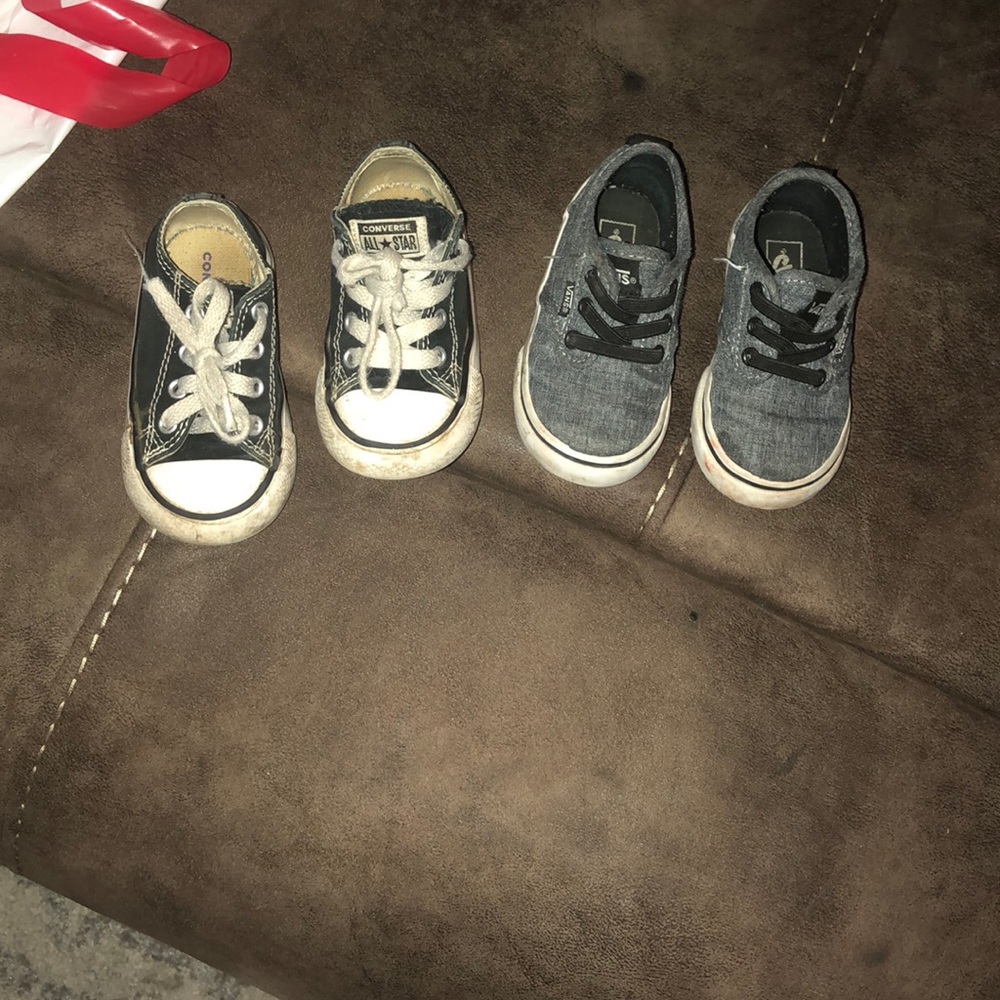 Vans and Converse